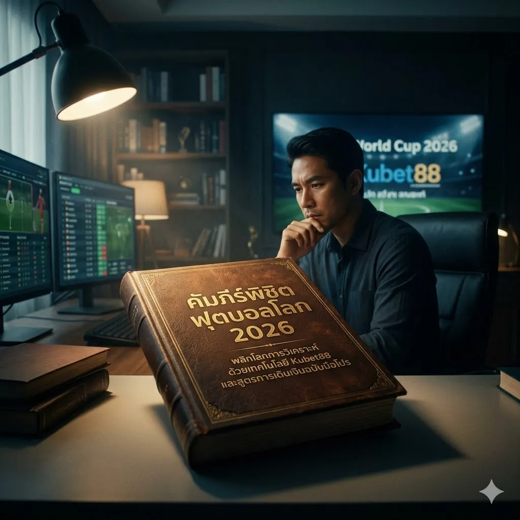 คัมภีร์พิชิตฟุตบอลโลก 2026: พลิกโลกการวิเคราะห์ด้วยเทคโนโลยี Kubet88 และสูตรการเดินเงินฉบับมือโปร
