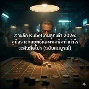 กลยุทธ์การทำกำไรจาก Kubetเกมลูกเต๋า ด้วยระบบ AI วิเคราะห์